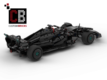 Custom 42171 RC Umbauanleitung F1 Rennauto schwarz